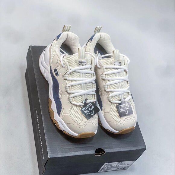Skechers Dlites Sports Casual Running Shoes Tan main image 6